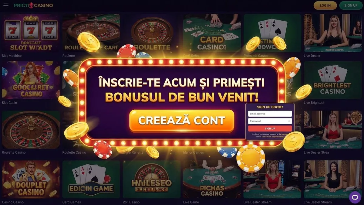 Înscriere cu bonus