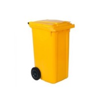 Container pentru gunoi cu roti EU 240 l (galben)